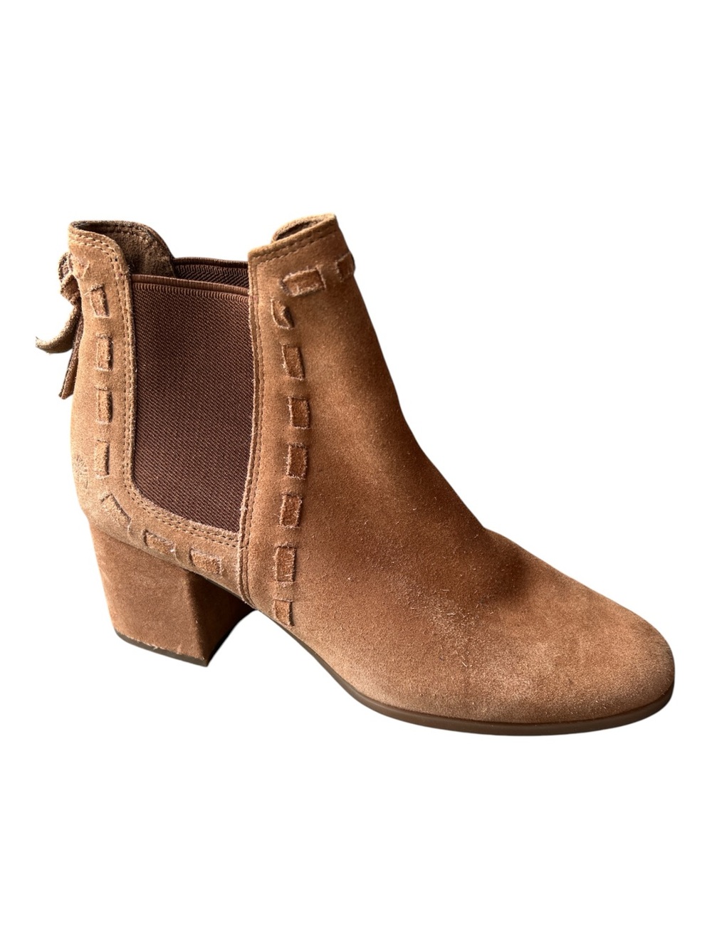 Timberland Women’s Suede Chelsea Ankle Boots Tan Brown Size 7